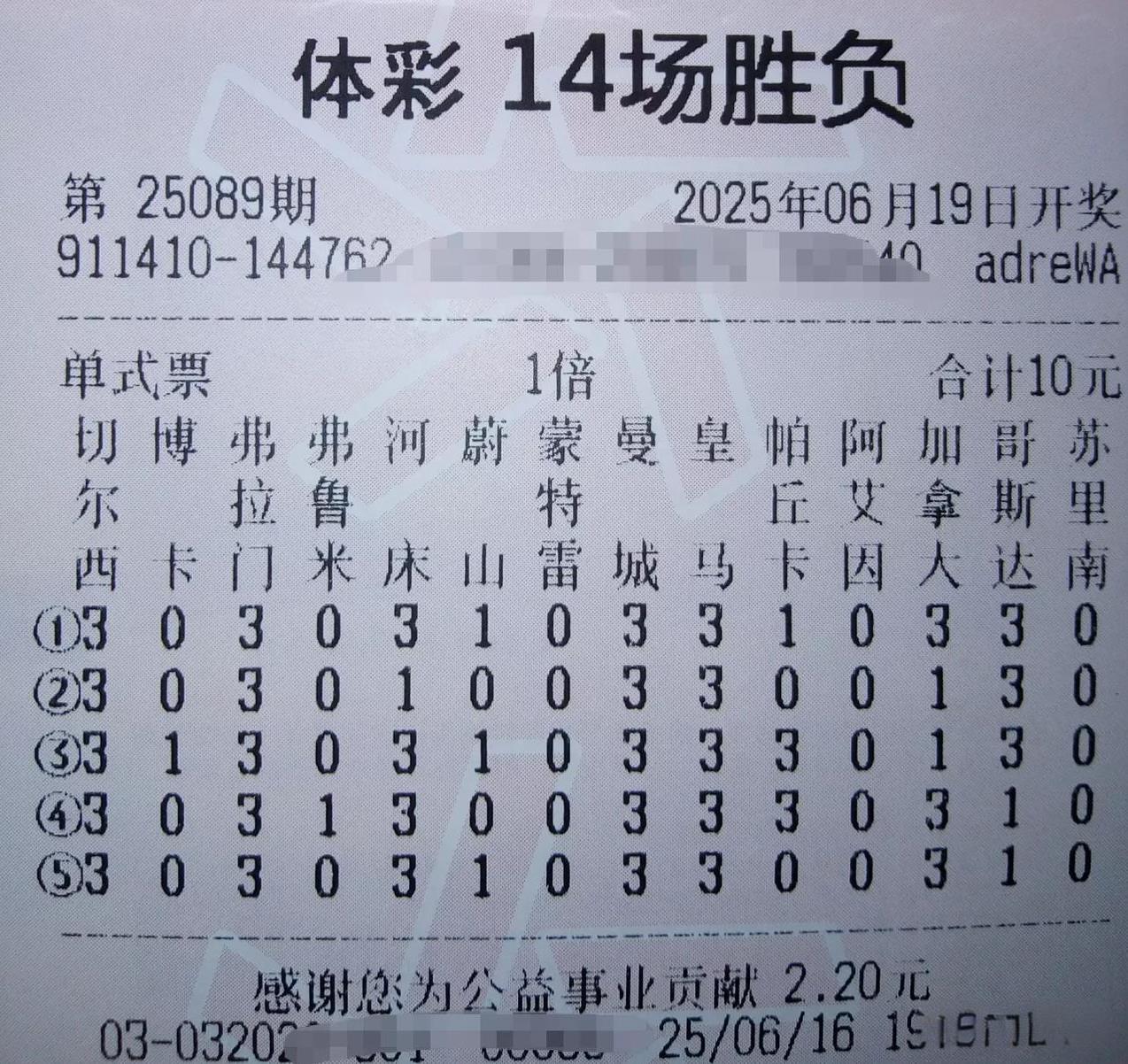 实力悬殊冷门概率小！五注十四[烟花][烟花][烟花]