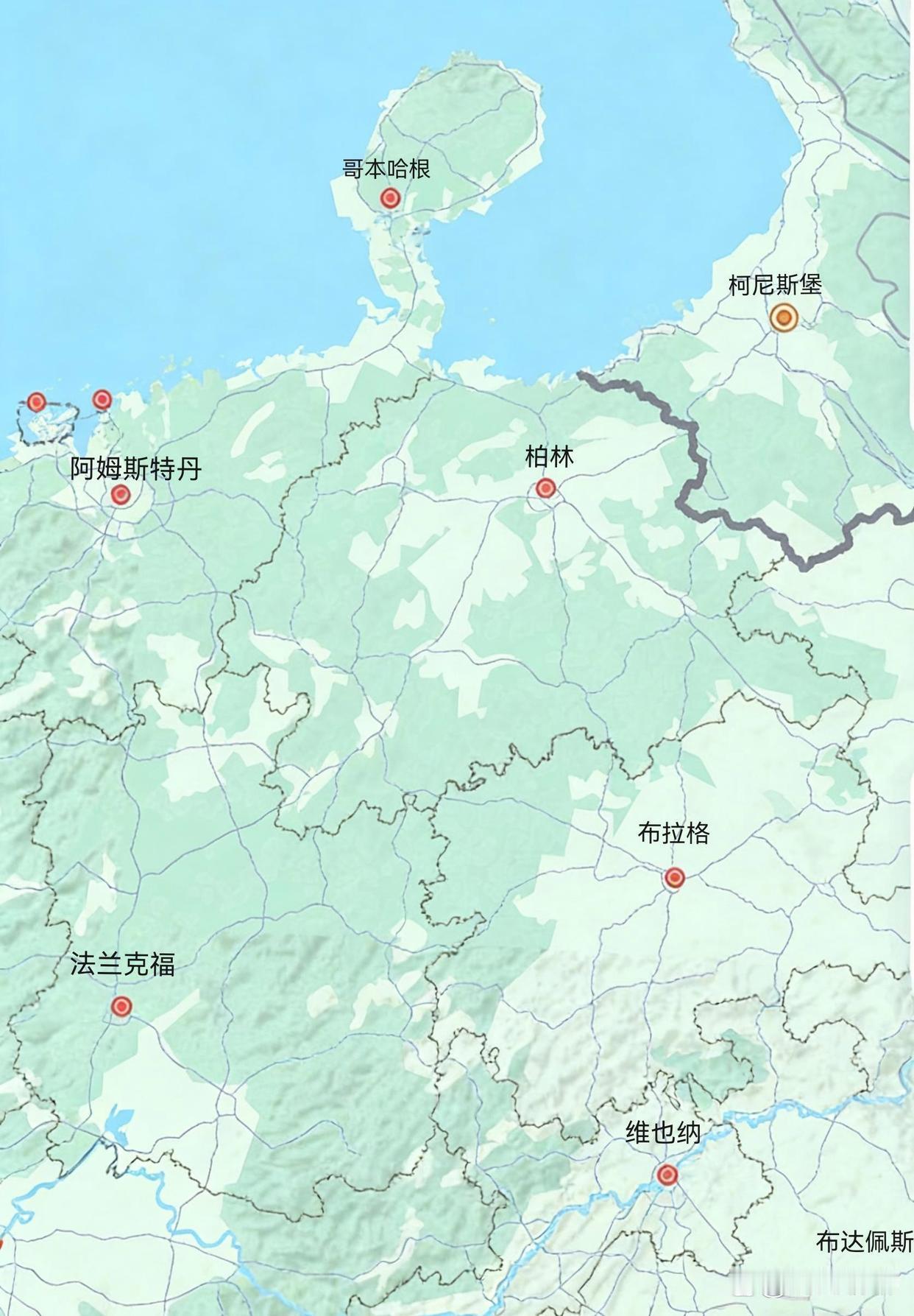 一张不普通的普通欧洲地图[狗头]