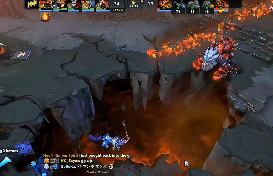 YB第二局在先破两路的情况下遭Navi翻盘，稍事休息后双方将迎来图三决胜局