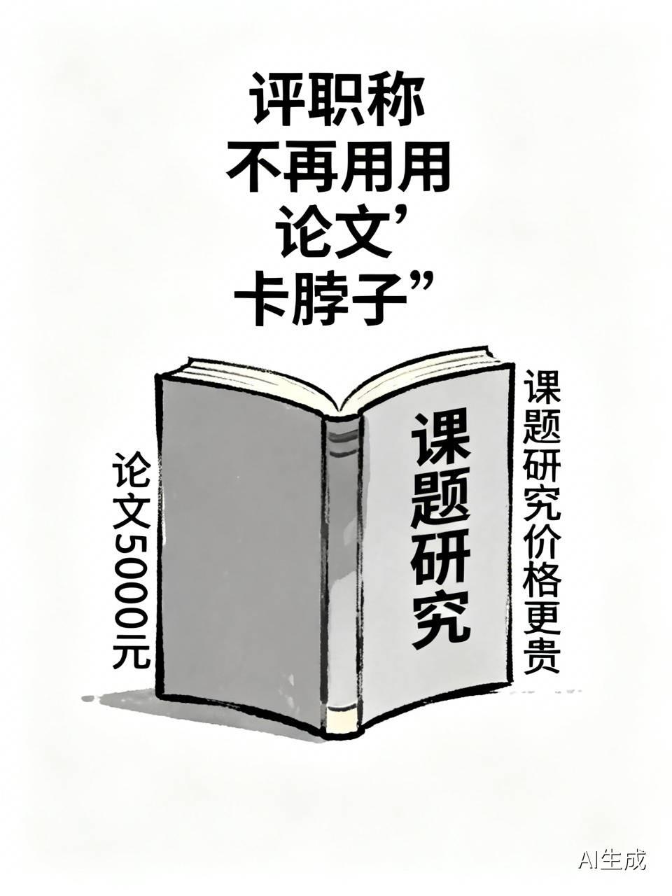 中小学教师评职称终于不再需要论文了，一线老师高兴没多久，才发现课题研究和论文如出