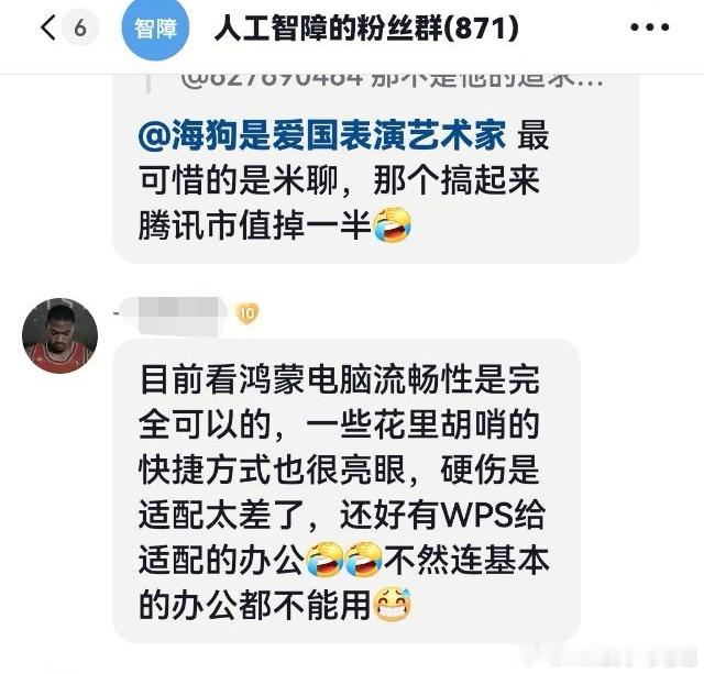 “米聊搞起来，腾讯市值掉一半”“鸿蒙电脑要真心感谢金山办公”“给雷总惹毛了，不适