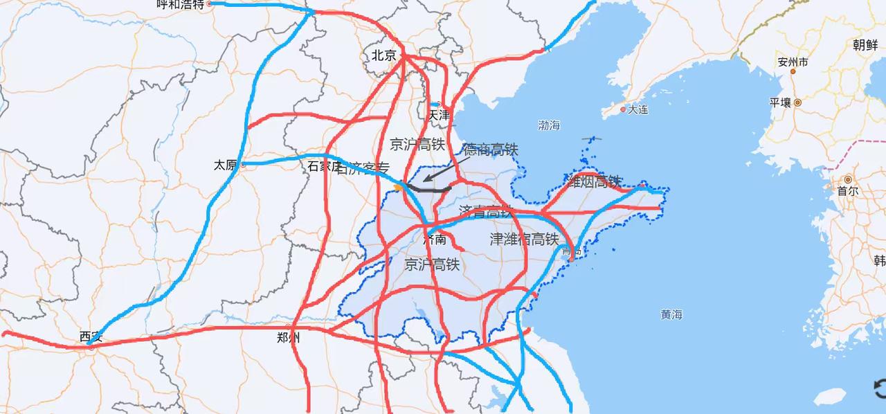 山东德商高铁，打通黄河三角洲与晋冀两省通道的关键一段，不知客流如何？