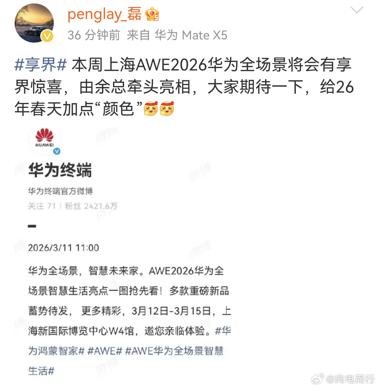 享界惊喜会是什么呢