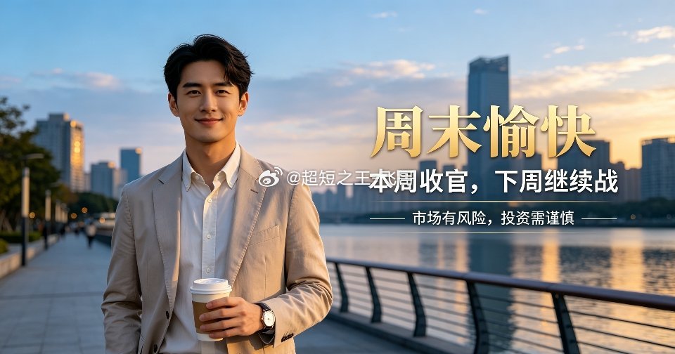 兄弟们，这周的行情收官了！这一周来回拉锯，半导体、科技线终于迎来大反弹，有人吃肉
