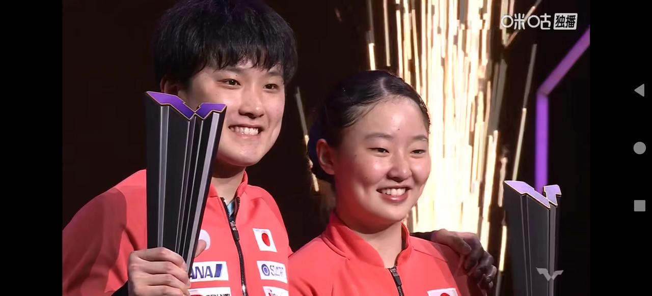 张本这一家，这次横滨收获是最大的。两兄妹年龄都不是很大。都给中国乒乓球男女队造成