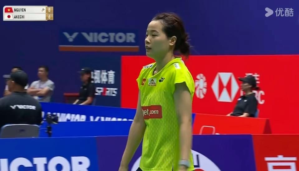 刚结束的2026年中国羽毛球公开赛女单1/16决赛中，女单世界排名第26位的越南