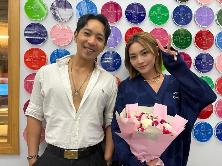 关嘉敏与力追她的富二代黄家俊（Matthew），及《女神配对计划》求爱勇者Mat