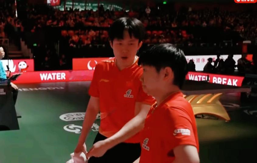 吓死我了，莎莎慢热，开局失误不少。多亏大头台内挑打得分不少，稳住了局面。