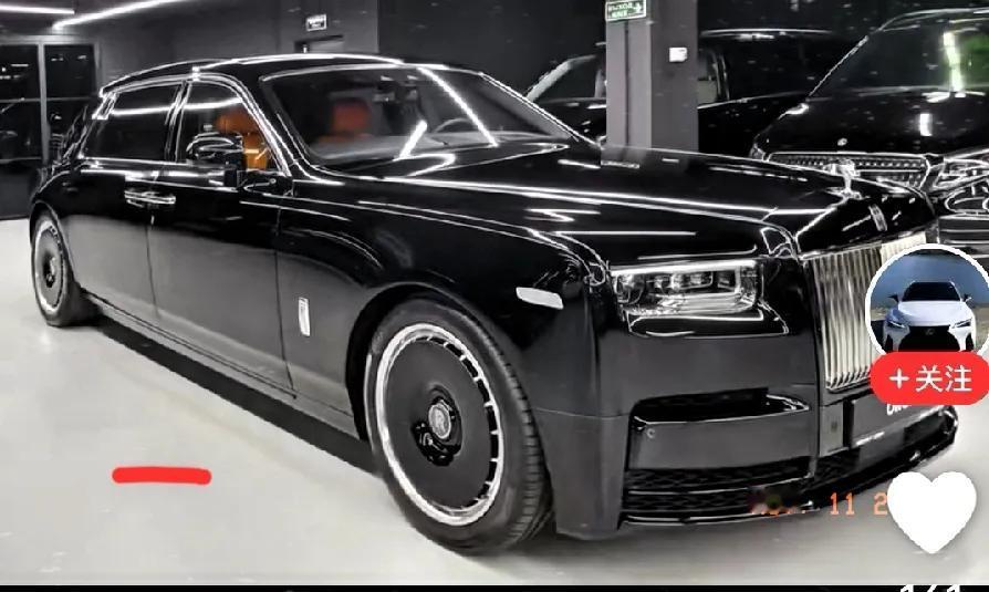 谁懂啊！2025款幻影加长版这颜值直接戳心巴上了！家人们快来看这个实拍！2