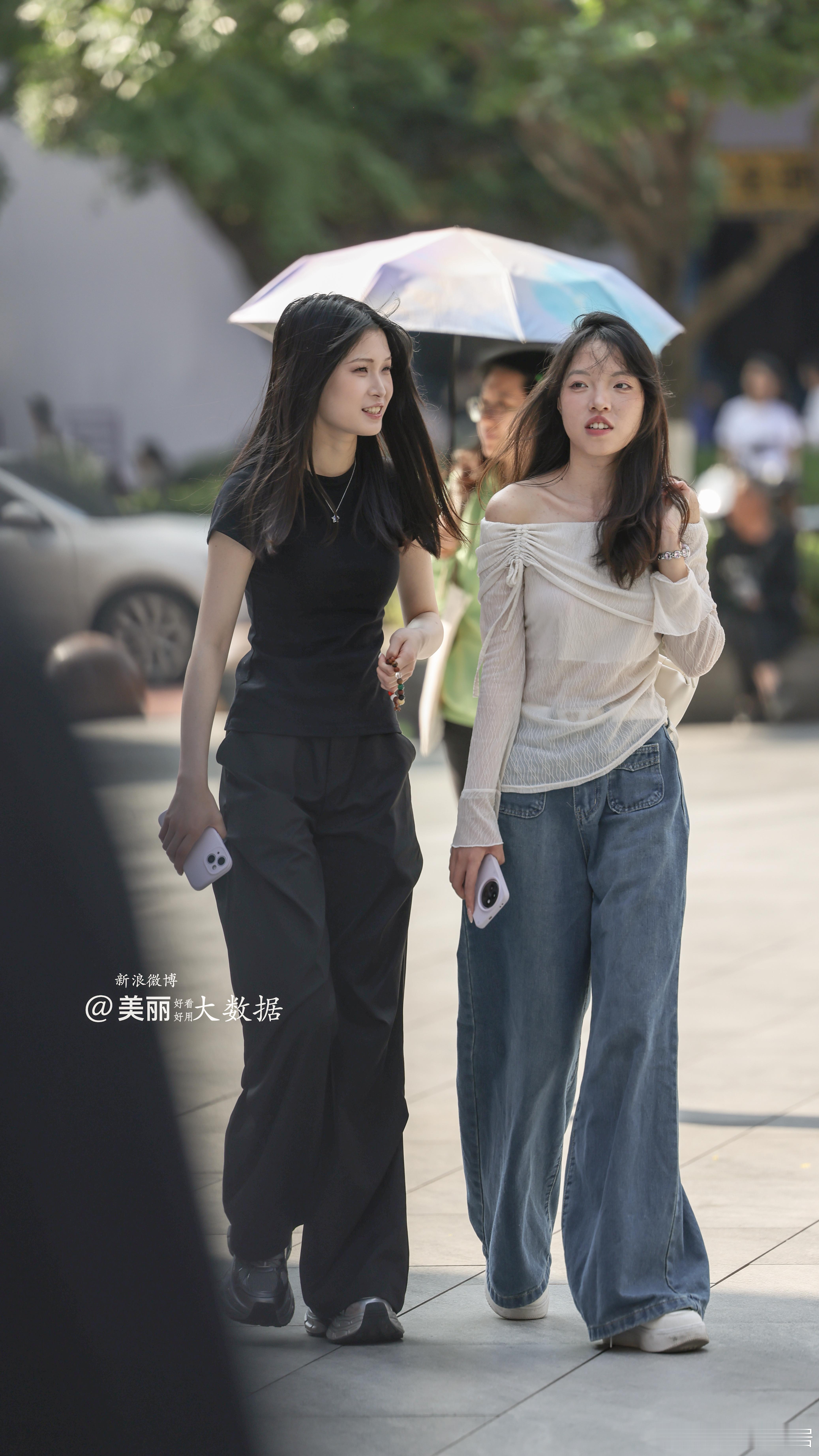 自然的，街拍的。