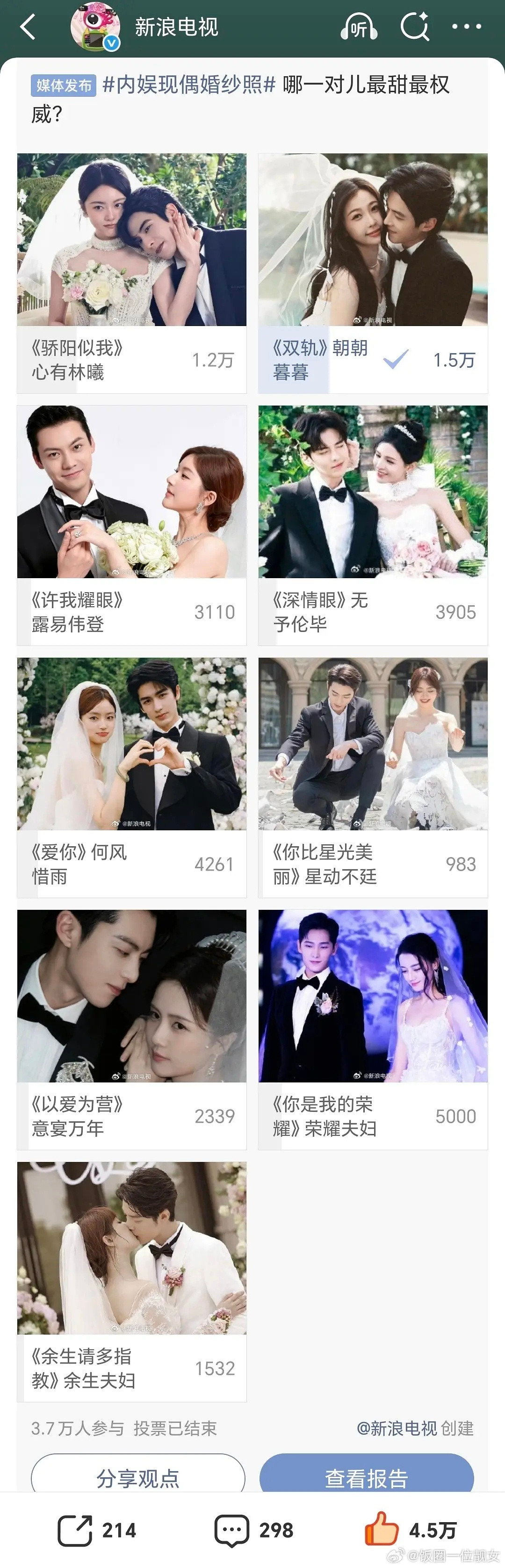 双轨是真的吸到剧粉了吧感觉活人感满满