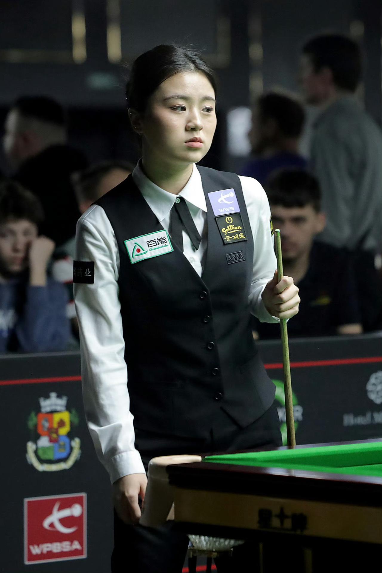 女子奥沙利文！随着白雨露夺得WSF女子锦标赛冠军，她也一跃成为女子斯诺克世界第一