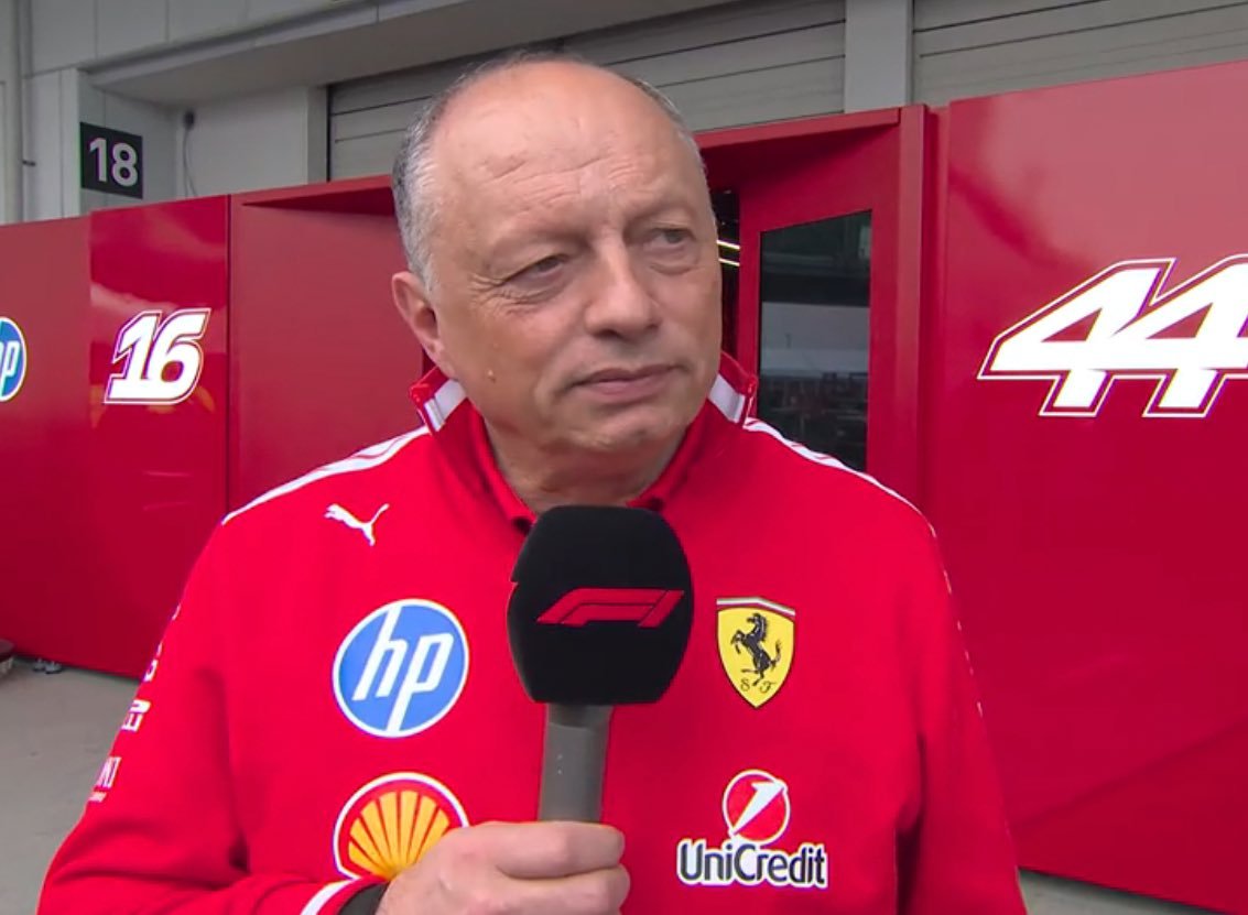 法拉利车队领队瓦瑟尔赛后表示：“我们还有一个月的时间，可以在迈阿密站强势回归。”