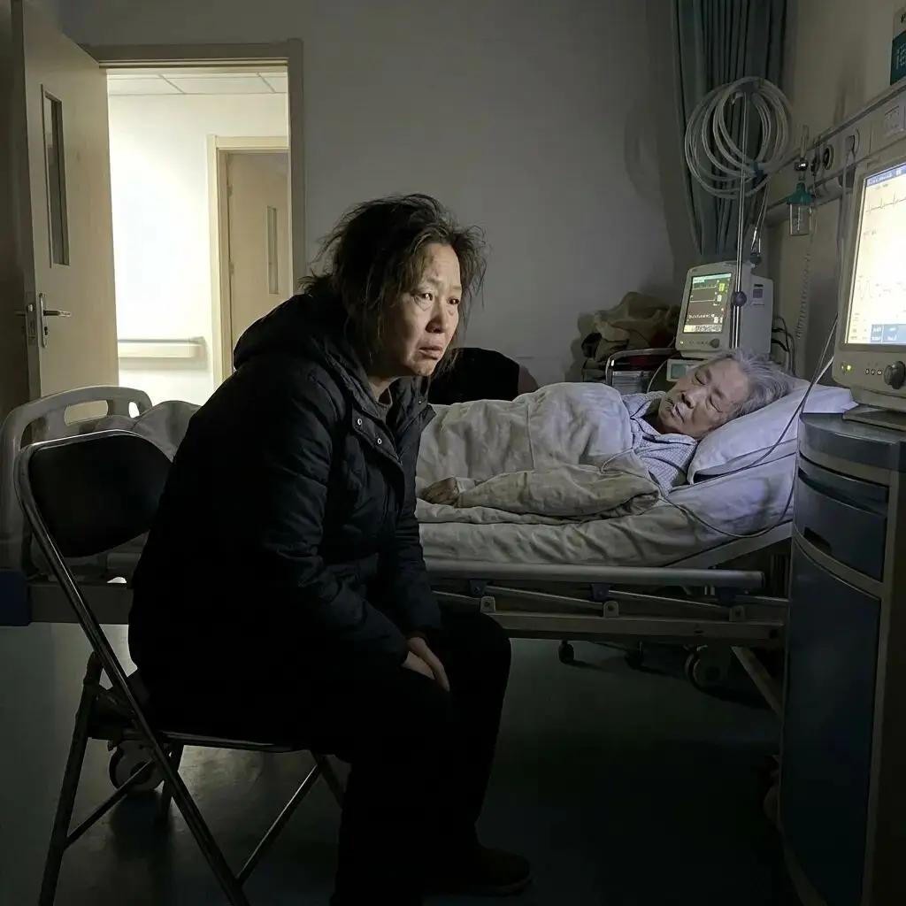我今年56岁，看着病床上89岁的老母亲，第一反应不是心疼，而是绝望。不是我不孝，