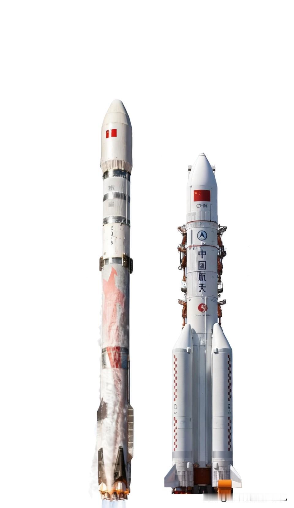 朱雀三和长五的等比列大小很多人不知道朱雀三直径有4.5米，基本型高度也有66