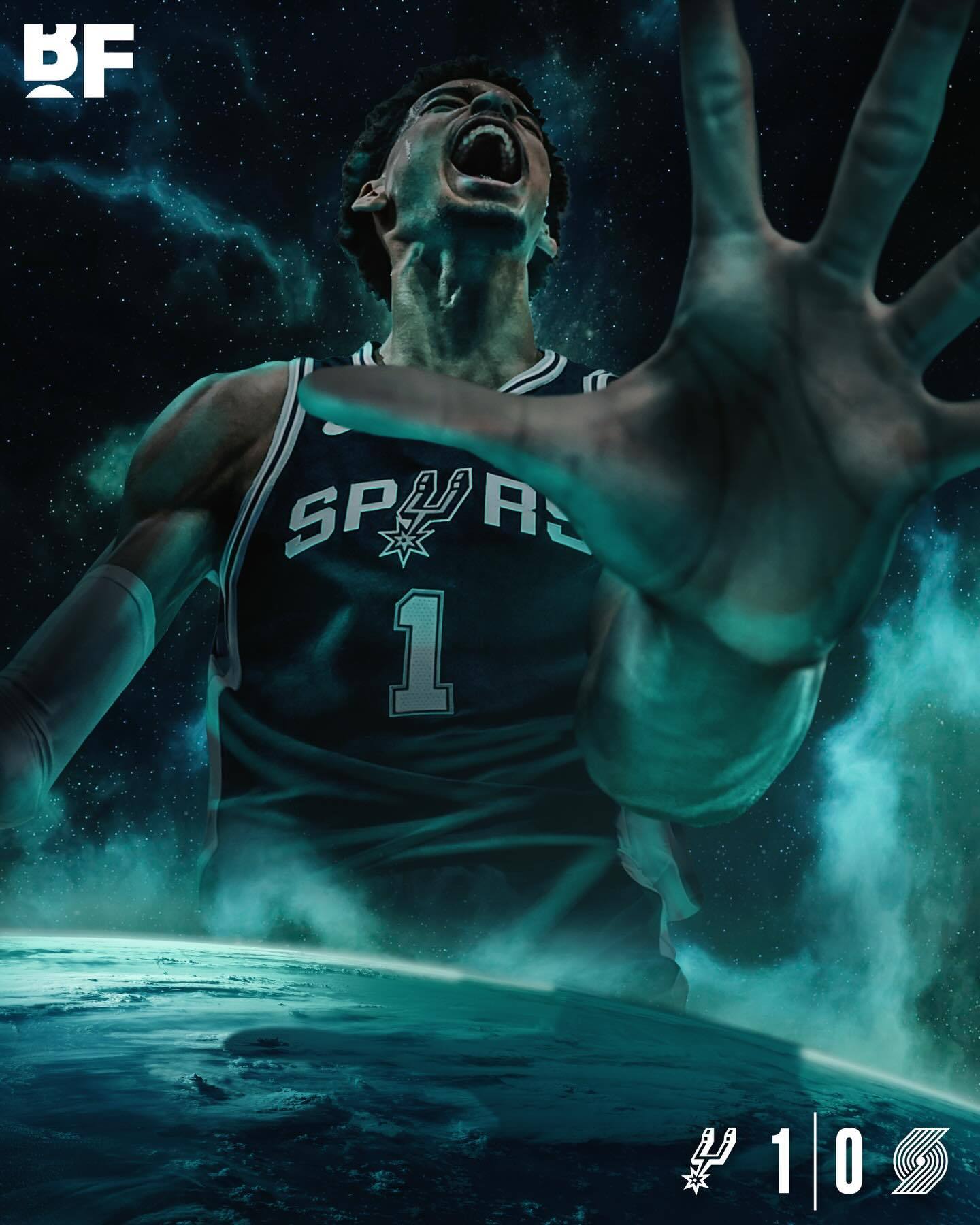 什么水平？文班的生涯第一场季后赛……——全场只出战33分钟——21投13中，三分