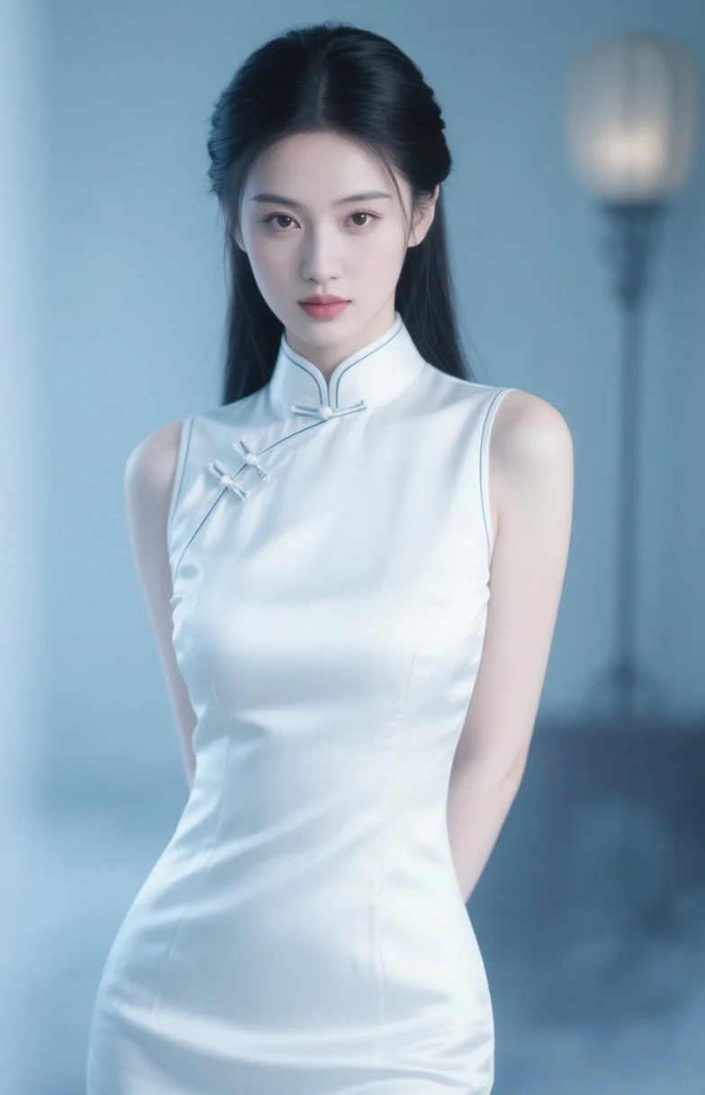 黑发如墨，眸光似水——这才是东方美人该有的样子