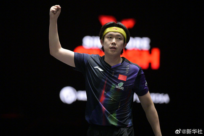 #王楚钦新加坡大满贯夺冠#【2026WTT新加坡大满贯：#王楚钦4比0战胜林昀儒