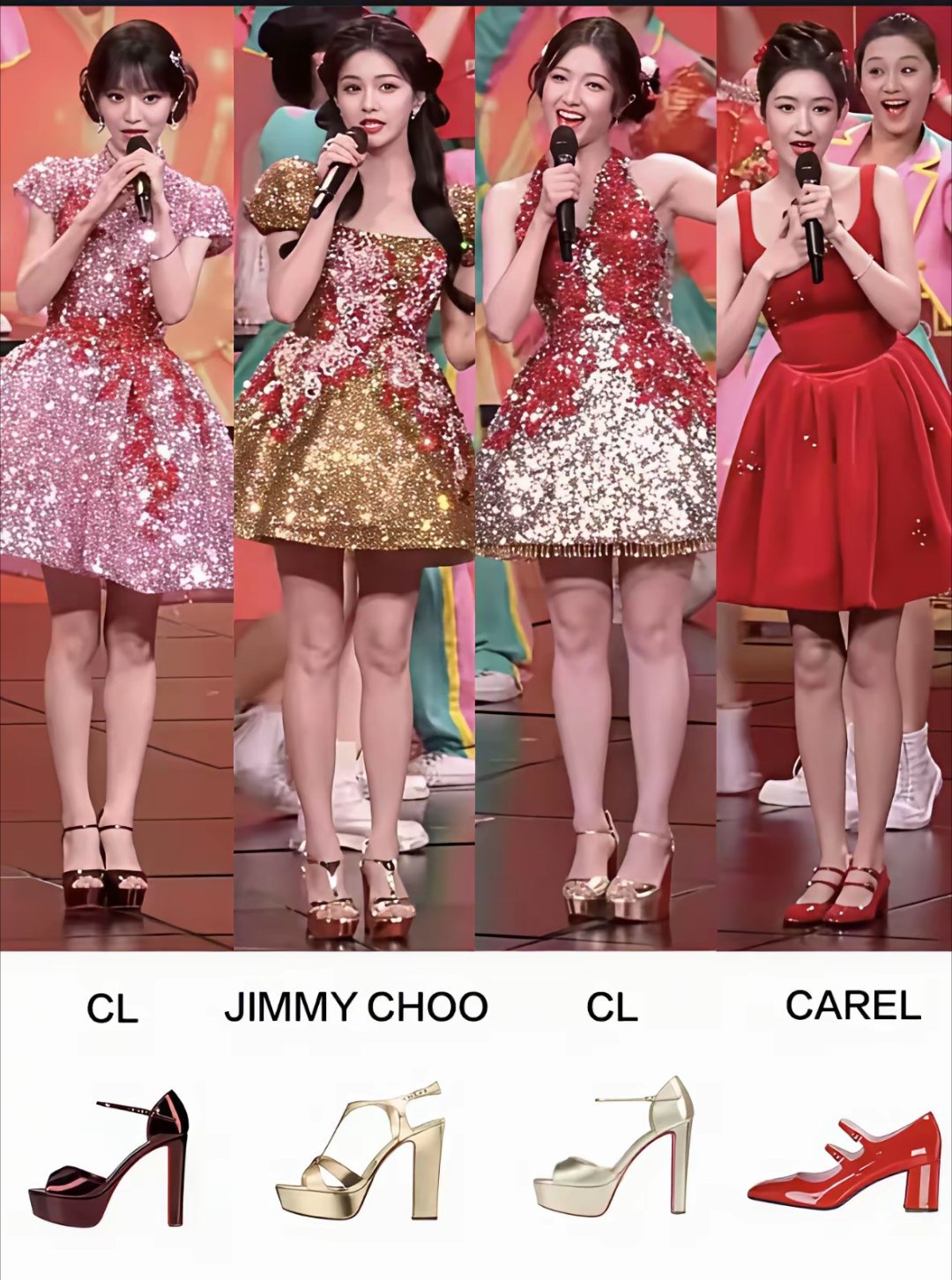 不得不说！一双高跟鞋改变了一双腿，以你的审美来看，谁穿的高跟鞋最好看？田曦薇白