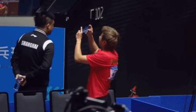 本届全运会，赵子豪的单打征途最终定格在男单八强。赛后，他在社媒晒照并写道：“墨迹