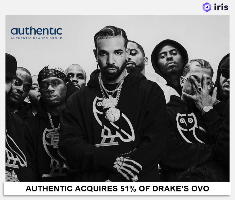 Drake的OVO卖了51%的股份AuthenticBrandsGro