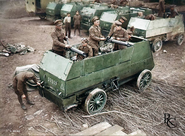1918年加拿大装甲车：从闲置到战场消防队的传奇历程