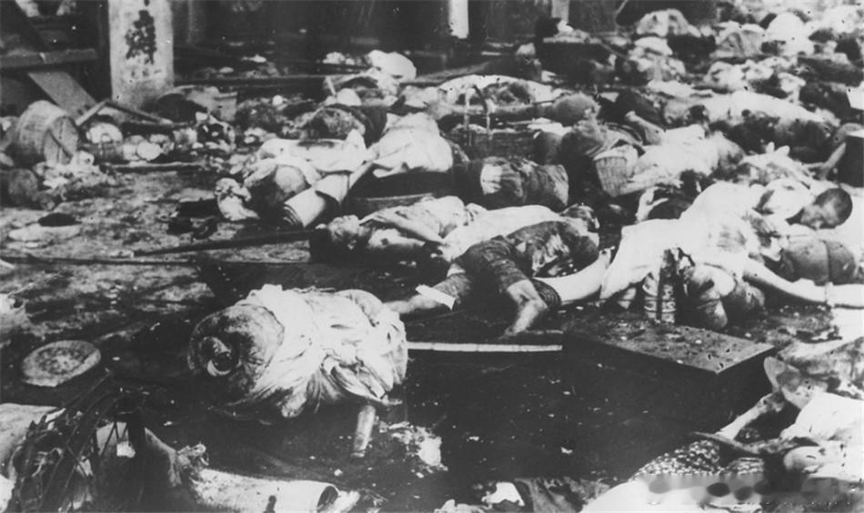 1937年淞沪会战时期被日寇屠杀的百姓