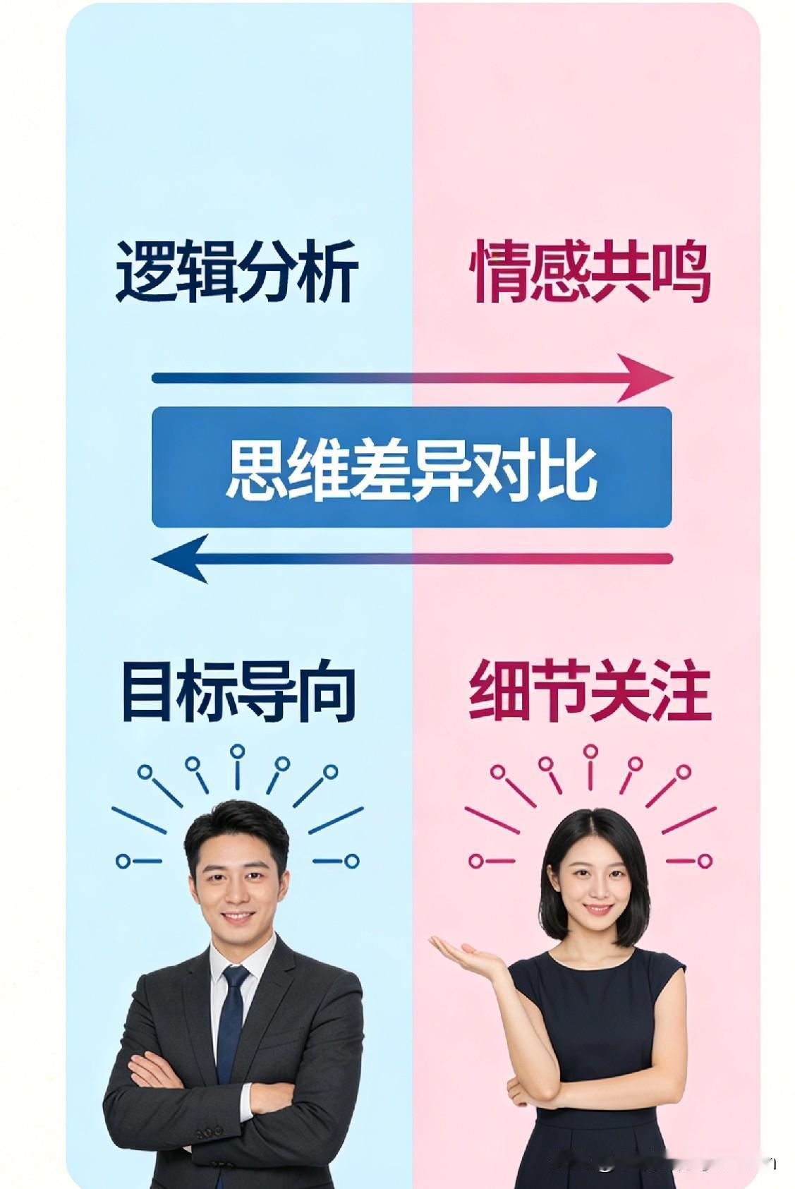 男同胞们，看看是不是这样？刷到一位男博主的话，直接说出了男女之间最大的误会