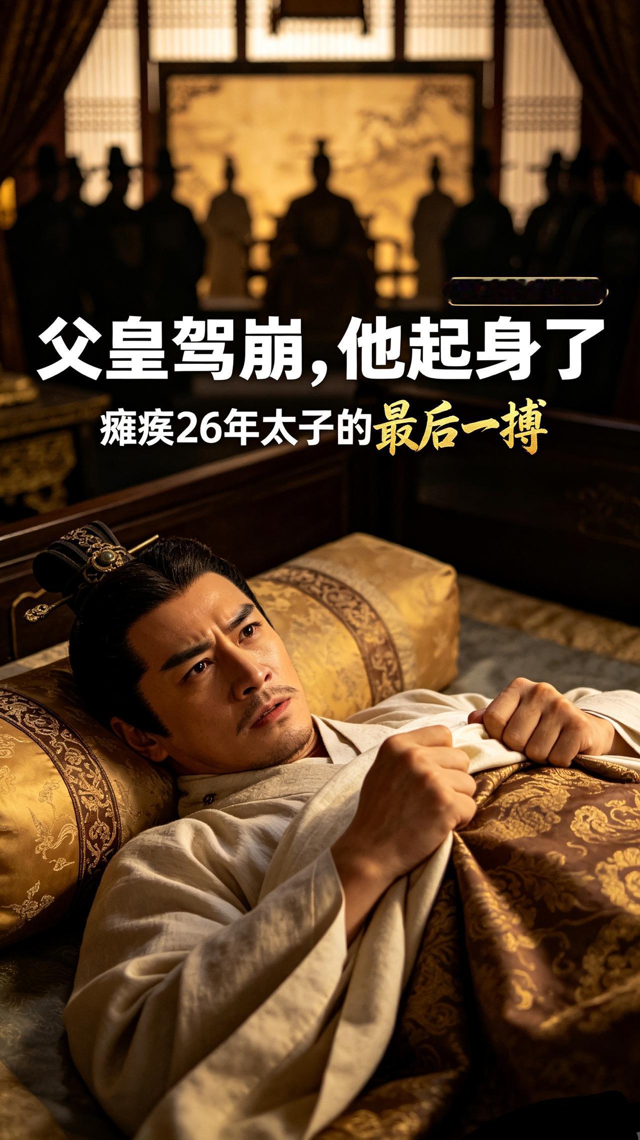 瘫痪卧床口不能言，做二十六年太子，一朝消息传来起身称帝读懂皇权之下人性的隐忍