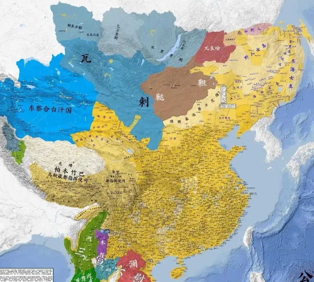 知道这个是什么时期的地图吗