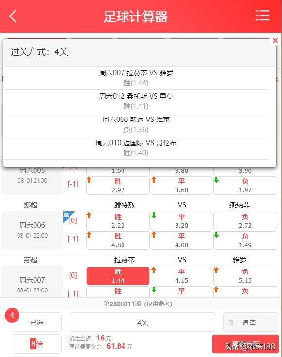 8月第一天，稳住！但是还是得说一下，北欧联赛一如既往地冷，大家习惯就好。美职联