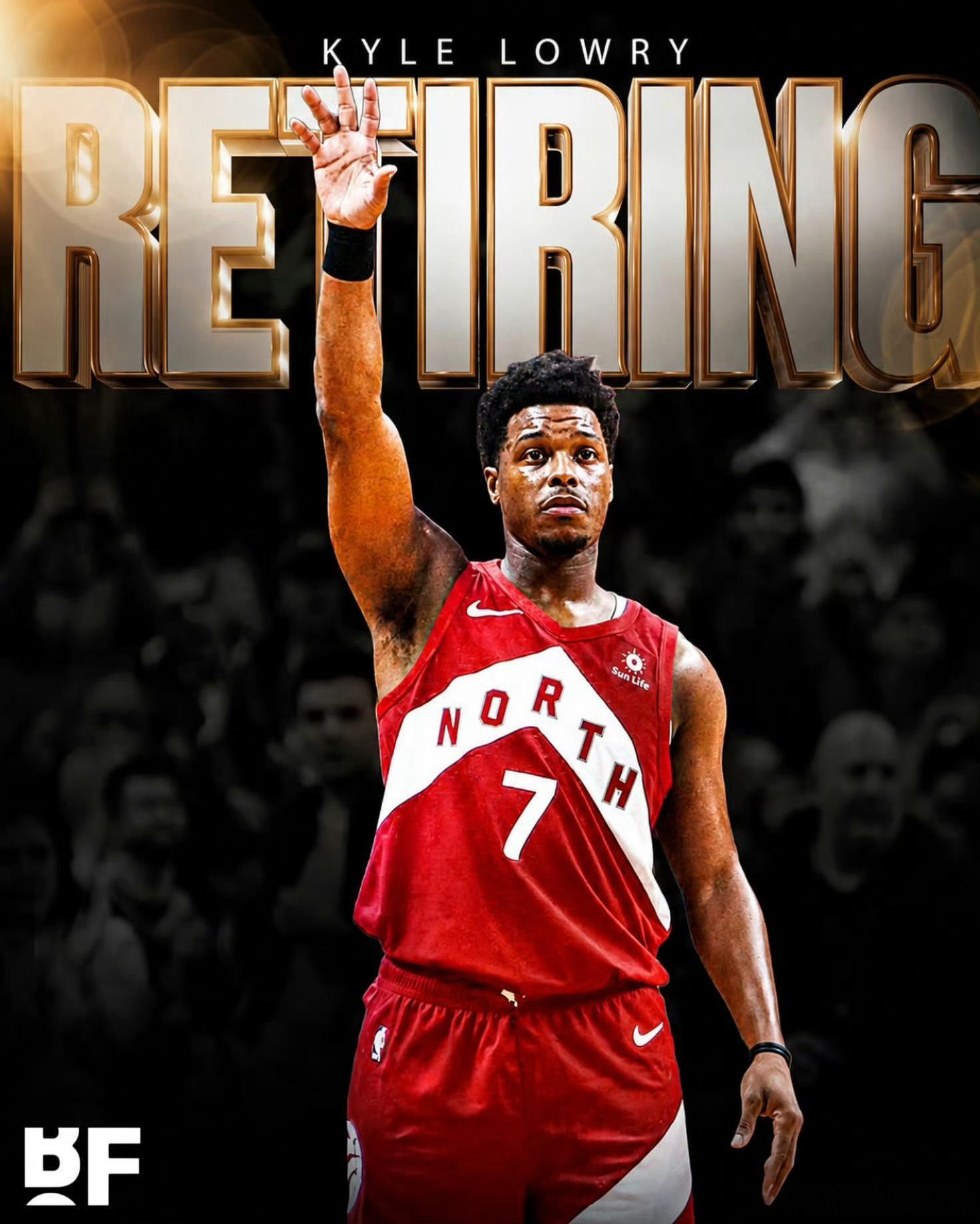 NBA职业生涯结束，拜拜小钢炮！北京时间2026年7月7日，40岁的凯尔洛瑞正式