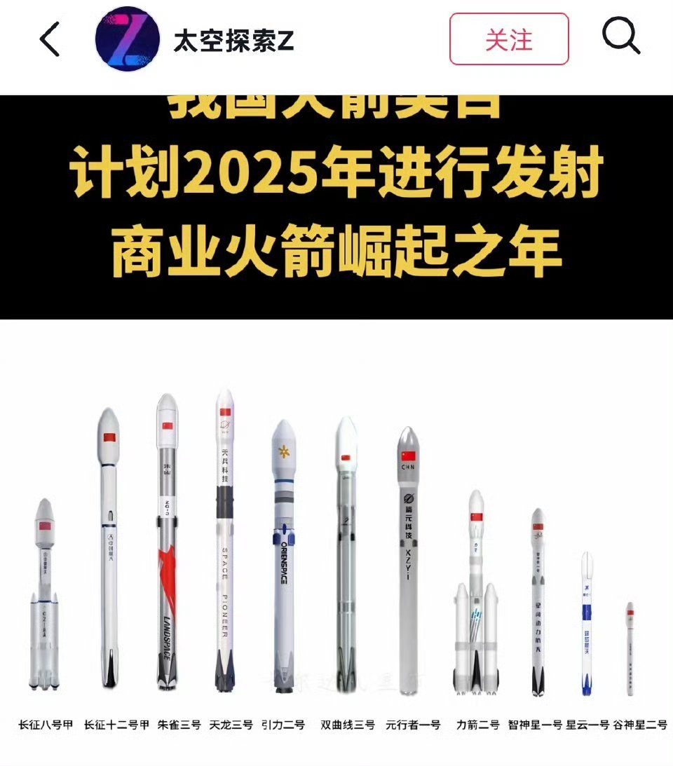 长征十二号甲2025年国内计划首发的11款火箭，仅有三款完成首发；长征八号甲，