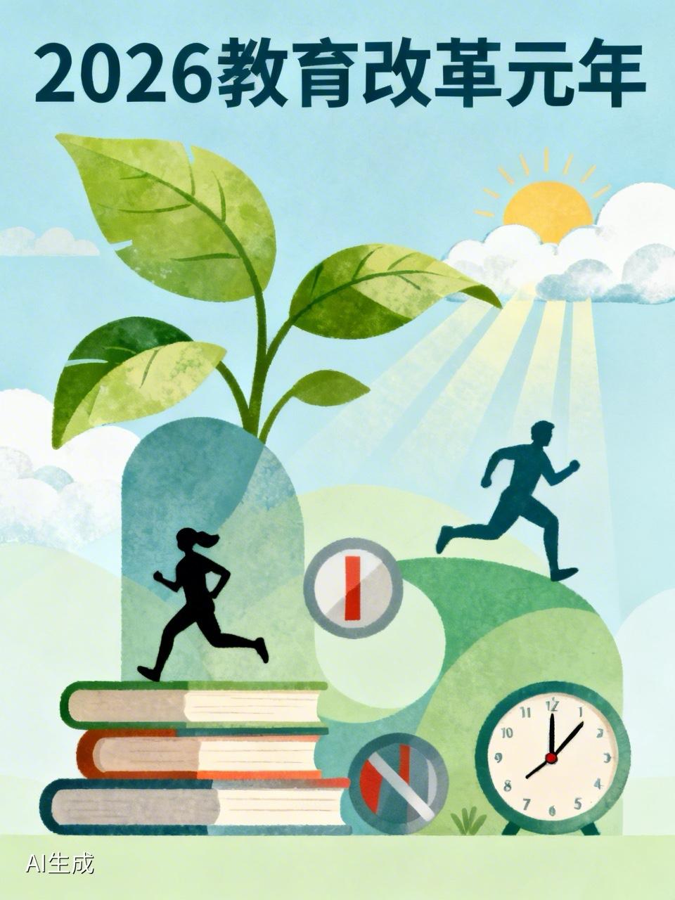 2026年，有可能成为中国教育改革的元年。学生的身体健康，被提到了首要位置，作
