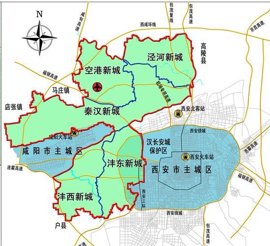 西咸新区与浦东新区相比劣势在哪？我国现有19个国家级新区，新区之王浦东新区是发