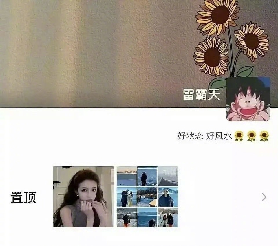 田栩宁女友置顶官宣照这是在宣誓主权？还是说这是在干吗[doge][doge]​