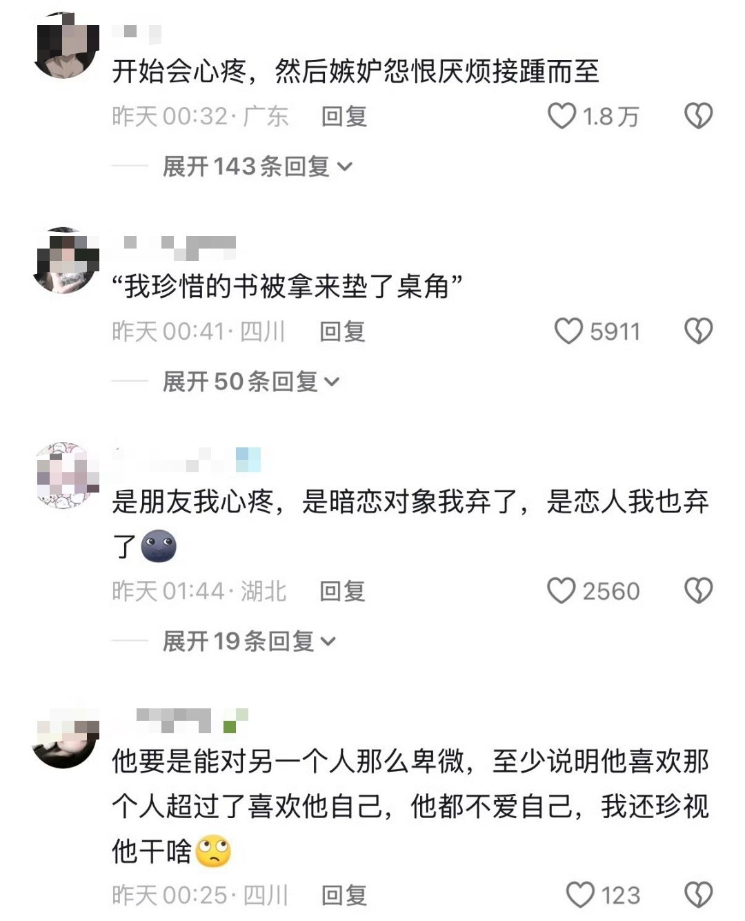 当你特别喜欢、捧在手心里的人，在别人面前却很卑微，你知道后的心情是？​​​