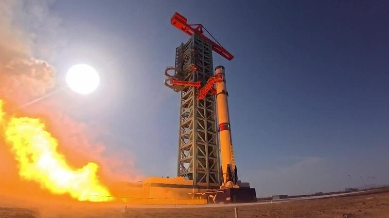 下周的几个主要方向，朱雀三号试飞，我国首例不锈钢体甲烷动力可回收火箭。抗日