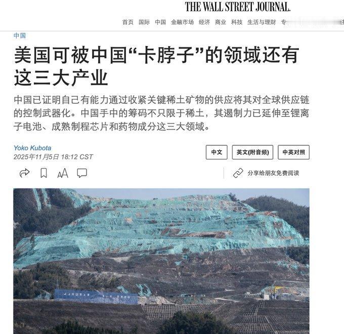 中国还有三大杀手锏：锂离子电池、成熟制程芯片和药物成分。2024年全球前十大