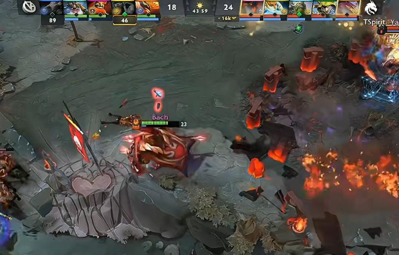 VG第一局不敌Spirit，这把感觉VG只赢一手极致线优后的扫图压制，但可惜他们