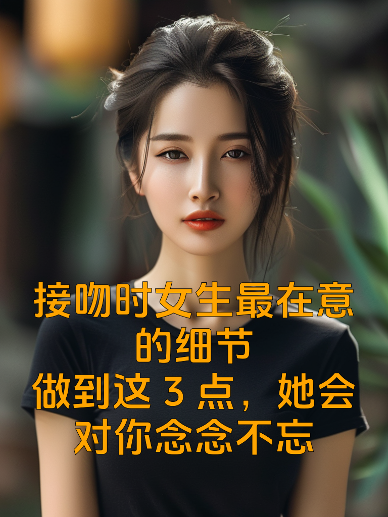 接吻时女生最在意的细节！做到这3点，她会对你念念不忘