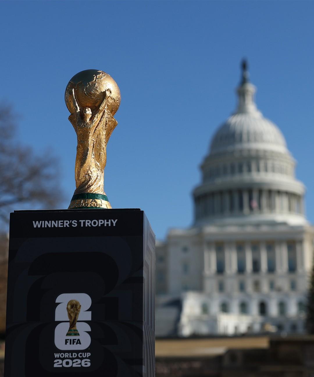 还有大概4个小时，2026美加墨世界杯就要在美国白宫抽签了，这是世界杯历史上最大
