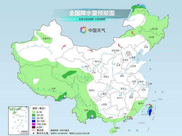 全国大部晴多雨少, 北方干热暴晒南方闷热难耐