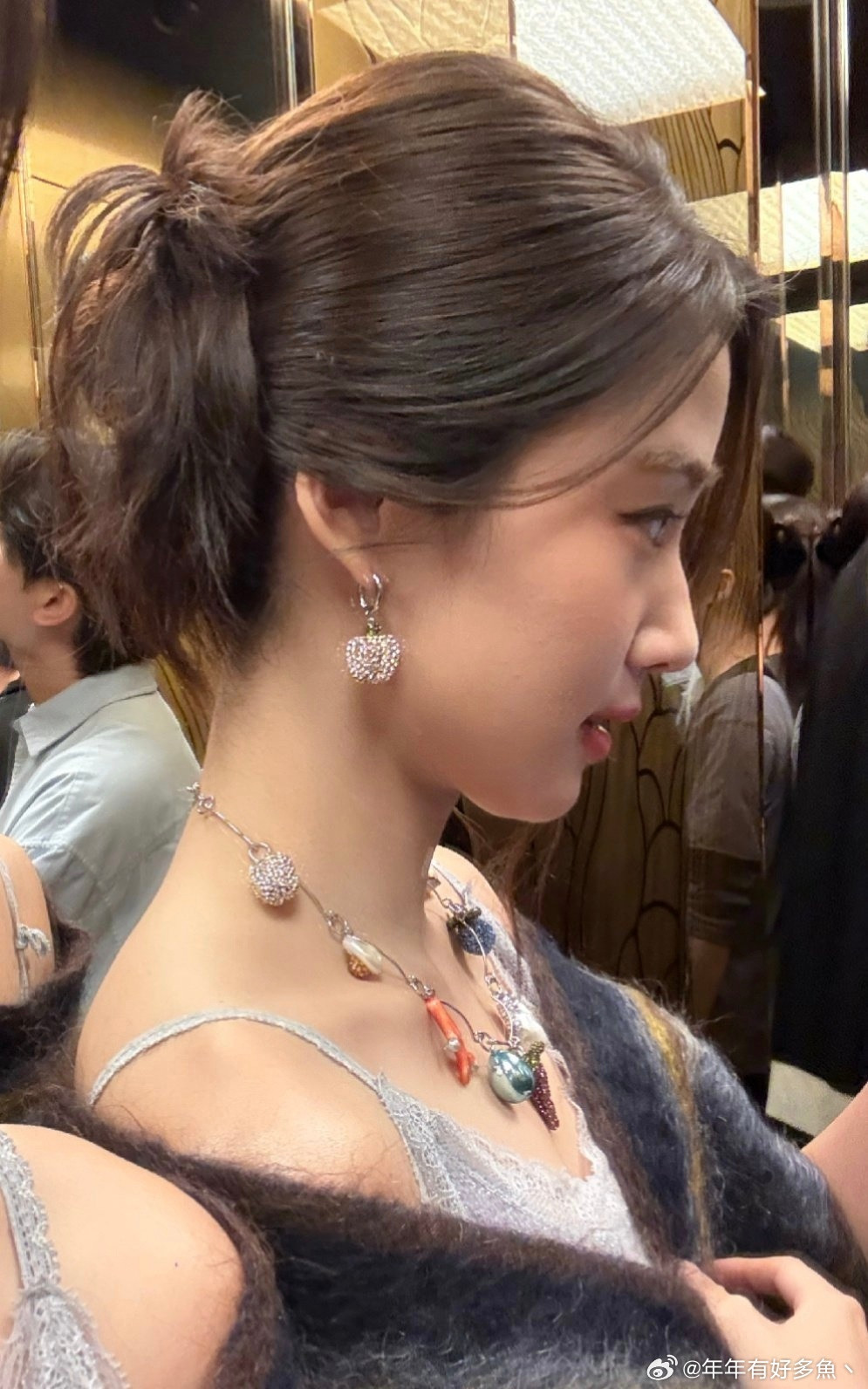 电视上看着一般般，真人简直美若天仙！