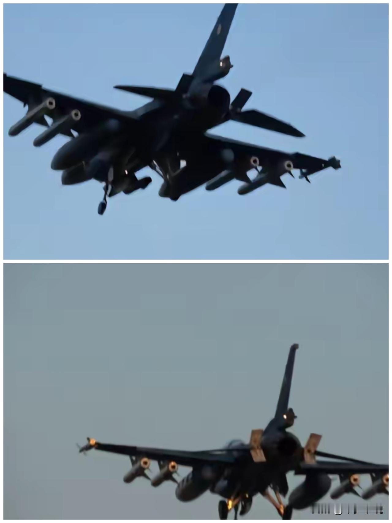 今天日本出动12架F2模拟攻击辽宁舰今天有日本军迷拍到日本机场12架F2挂满弹