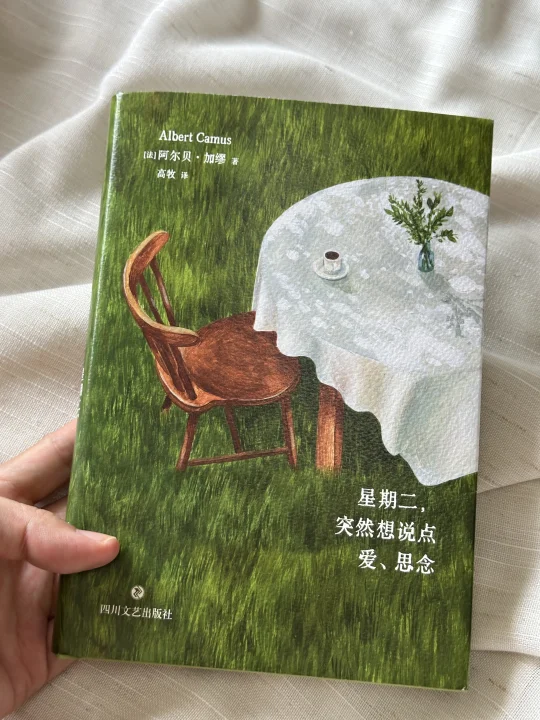 太太太浪漫了，✨加缪的文字真太太太爱了～
