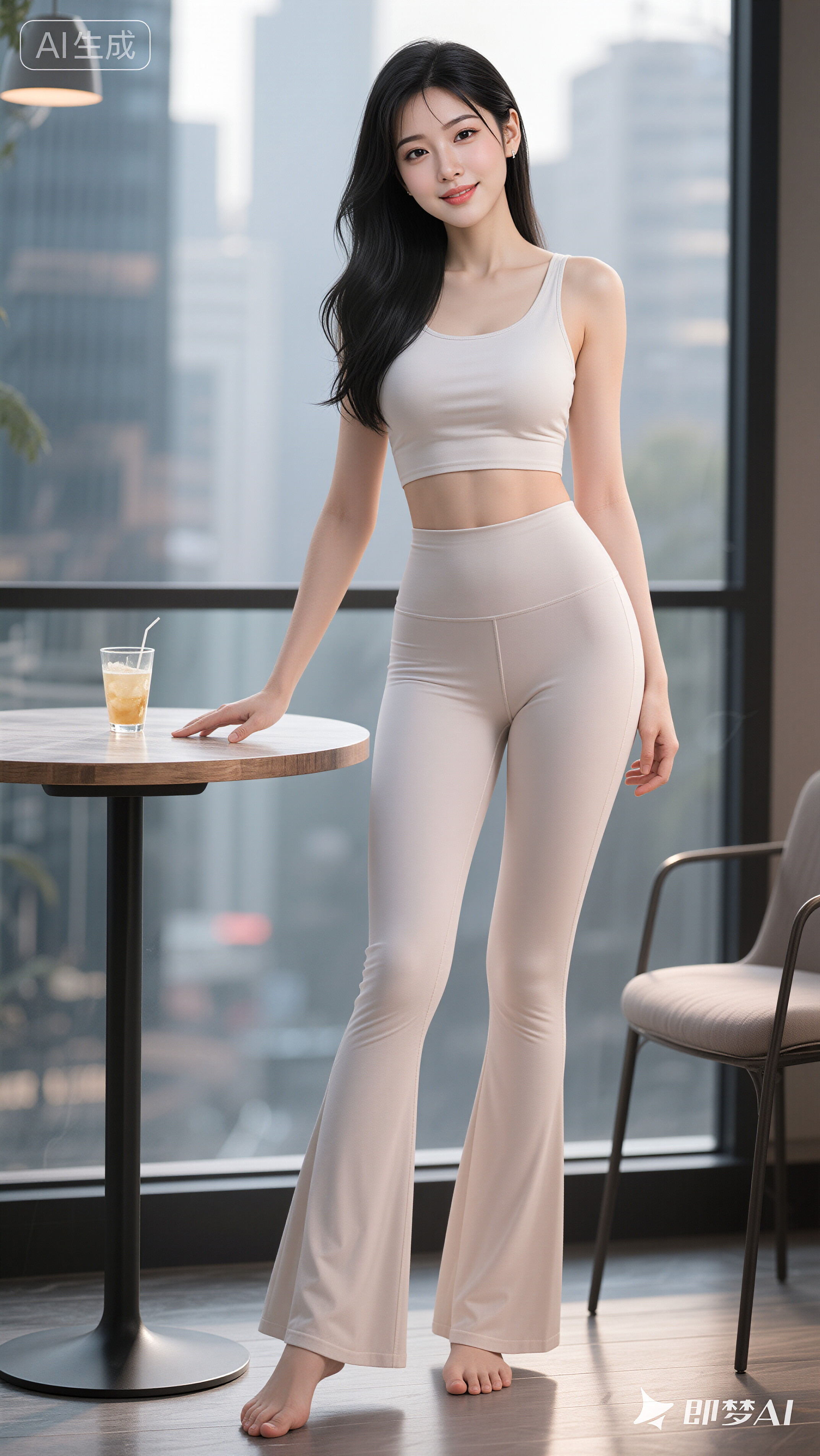 都市时尚女孩，轻盈穿搭，享受城市生活！