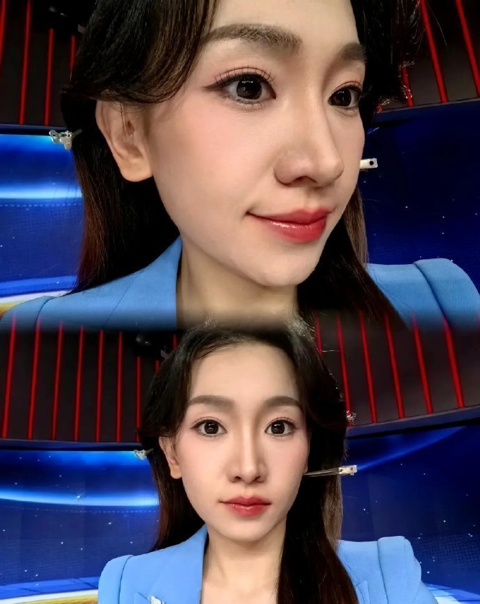 主持人告诉你电视镜头有多吃妆