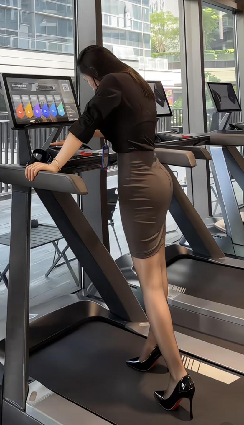 很想知道美女这身打扮怎么健身？有没有懂行的讲一下[害羞]美女健身训练健身女