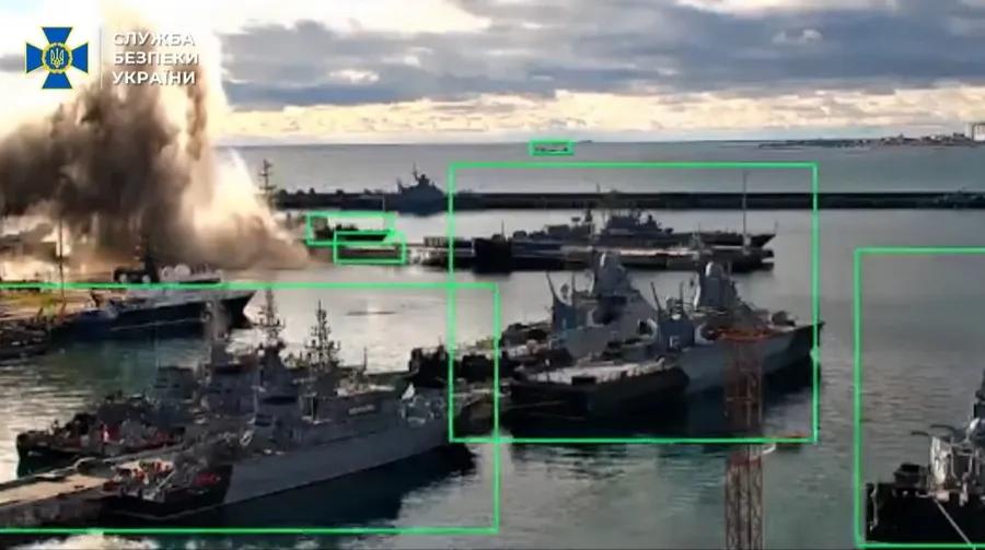 乌克兰用24万的无人潜航器，炸毁俄罗斯造价4亿的636.3型“基洛”级潜艇？乌